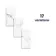 Carrera White Marble Effect Matt Porcelain Wall and Floor Tile
