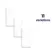 Roca Lincoln White Marble Effect Matt Porcelain Wall & Floor Tile