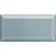 Metro Retro Bevelled Pale Blue Gloss Wall Tile