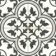Avon Grey Victorian Patterned Matt Ceramic Floor Tile