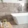 Bernini Natural Gloss Marble Effect Ceramic Wall Tile