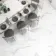Carrara White Gloss Marble Effect Ceramic Floor Tile 