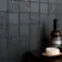 Hampton Black Patterned  Matt Glass Mosaic