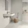 Roca Lincoln White Marble Effect Matt Porcelain Wall & Floor Tile