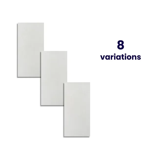 Oxide White Concrete Effect Matt Ceramic Wall Tile