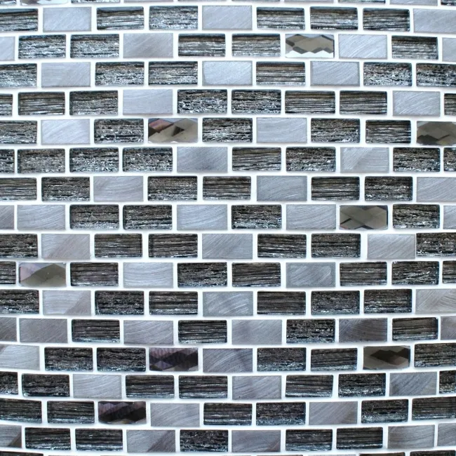 Grace Grey Glass Mosaic 288x306