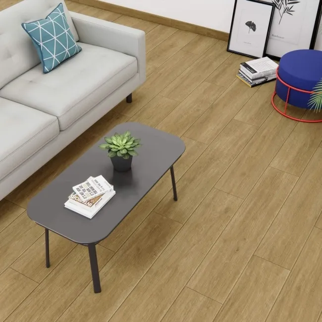 Trunk Natural Oak Wood Effect Anti Slip Porcelain Floor Tile