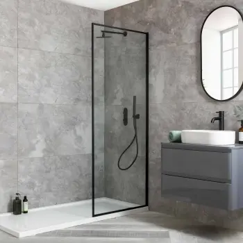 Marmostone Grey Rectified Matt Stone Effect Porcelain Wall and Floor Tile