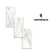 Classic White Onyx Marble Effect Polished Porcelain Tile
