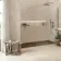 Roca Limestone Effect Decor Ivory Matt Ceramic Wall Tile
