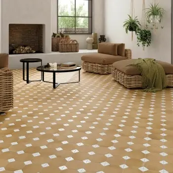 Dover Light Terracotta Effect White Matt Porcelain Tile