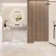 Dakaris Nut Slatted Wood Effect Matt Porcelain Tile