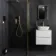Galaxy Night Black Stone Effect Semi Polished Porcelain Wall and Floor Tile