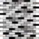 Mountain Atlas White Glass Mosaic 300x300