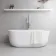 Neeko White Stone Effect Matt Porcelain Tile
