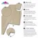 Paris Natural Light Oak Luxury Click Vinyl Flooring 5mm