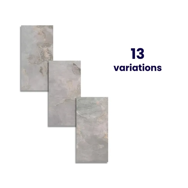Slate Way Grey Matt Porcelain Wall and Floor Tile