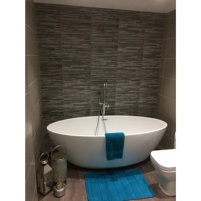Brix Grey Split Face Effect Matt Ceramic Wall Tile