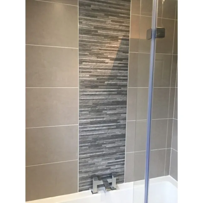 Brix Grey Split Face Effect Matt Ceramic Wall Tile