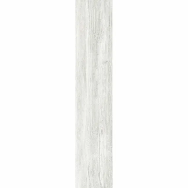 Volte White Wood Effect Matt Porcelain Floor Tile