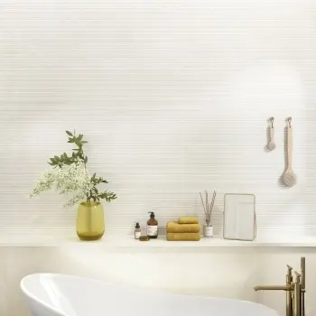 Precious Ivory Linea Decor Onyx Marble Effect Matt Porcelain Tile