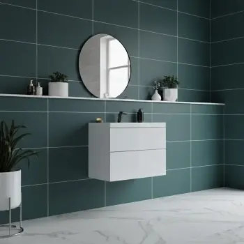 Paradise Teal Matt Ceramic Wall Tile