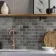 Raindrop Grey Glass Mosaic 300x300