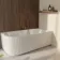 Mocha Slatted Wood Effect Matt Ceramic Wall Tile