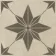 Bellevue Star Decor Ivory Matt Stone Effect Porcelain Outdoor Slab Tile