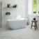 Carrera Gold Marble Effect Rectified Large Matt Porcelain Tile