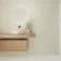 Fior Di Bosco Ivory Decor Marble Effect Gloss Ceramic Wall Tile