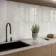 Zellige Antique White Gloss Porcelain Tile