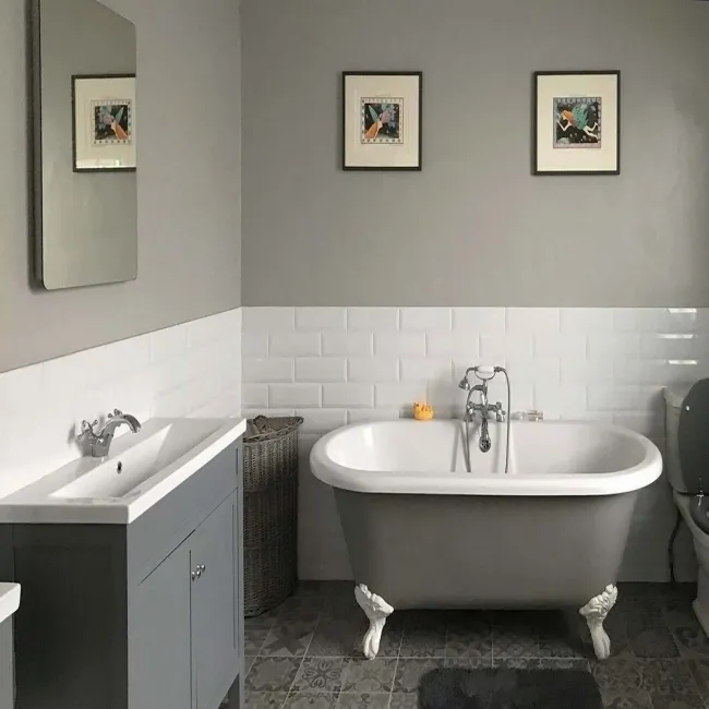 Ceramic Wall White Metro Tiles