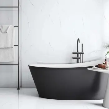 Barbados White Marble Effect Wall and Floor Tiles