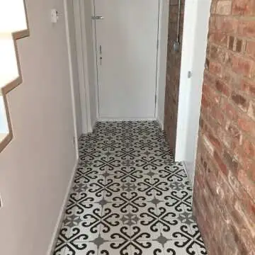 Derby Pattern Porcelain Floor Tiles