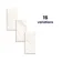 Caelum White Marble Effect Semi Polished Porcelain Wall and Floor Tile