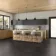 Mustang Black Slate Effect Matt Porcelain Floor Tile