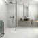 Mustang White Slate Effect Matt Porcelain Wall and Floor Tile