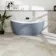 Slate Way Light Grey Matt Porcelain Wall and Floor Tile