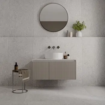 Everlast Grey Concrete Effect Matt Porcelain Wall & Floor Tile