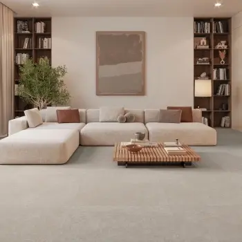 Batela Beige Stone Effect Matt Porcelain Floor Tile