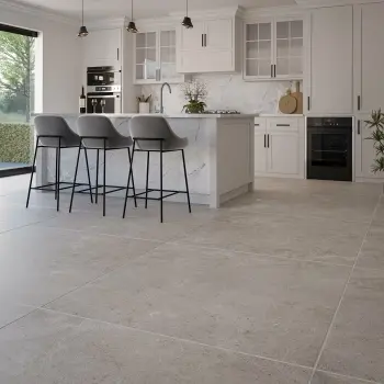 Dalyan Grey Stone Effect Matt Large Porcelain Floor Tile