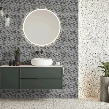 Georgia Ebony Multicolour Glass  Mosaic