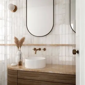 Luma White Gloss Ceramic Wall Tile