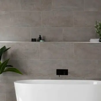 Oxide Grey Concrete Effect Matt Ceramic Wall Tile
