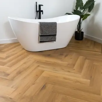 Paris Classic Oak Herringbone Luxury Click Vinyl Flooring 5mm