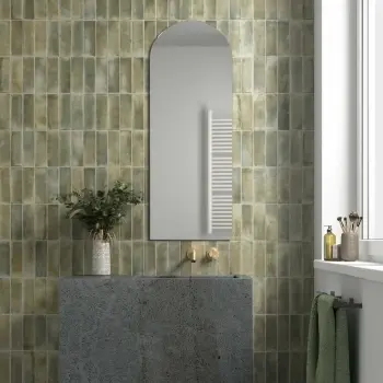 Reku Sage Stone Effect Matt Porcelain Tile
