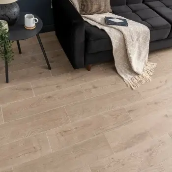 Yukon Light Oak Wood Effect Matt Porcelain Floor Tile