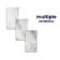 Fenndi Silver Marble Effect Polished Porcelain Tile