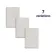 Batela White Stone Effect Rustic Edge Porcelain Outdoor Slab Tile